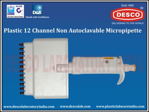 12 CHANNEL NON AUTOCLAVABLE MICROPIPETTE