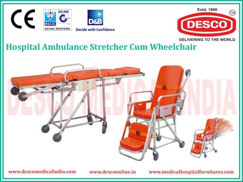 WHEELCHAIR CUM STRETCHERR