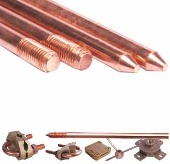 Polished Copper Bonded Rods, Certification : ISI Certified