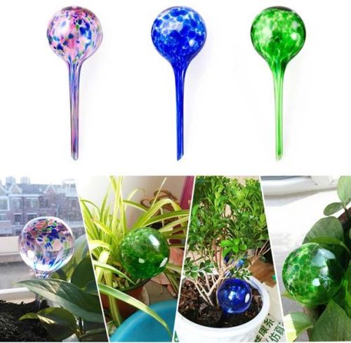 Glass Plant Watering Sphere Bulb Self Watering Tool