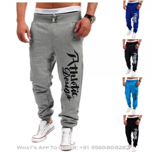 Mens Print Casual Joggers