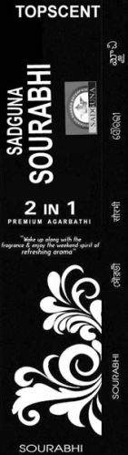 Sadguna Sourbhi 2 In 1 Premium Incense Sticks