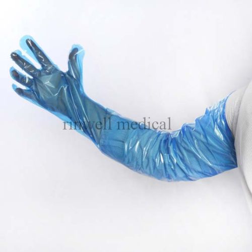 Long Cuff PE Gloves