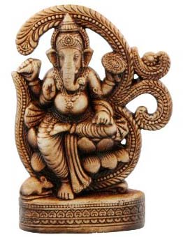 Clay Ganesh Statue