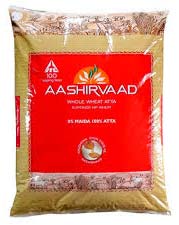 Organic Aashirvaad Wheat Flour, For Cooking, Packaging Type : Jute Bag, Plastic Bag
