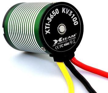 X-team 3650 3100kv Brushless Motor For 1/10th Car