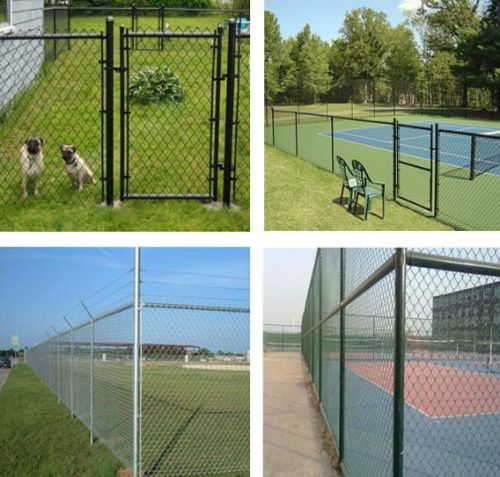 Chain Link Fence, Wire Gauge : 16 g to 8 g