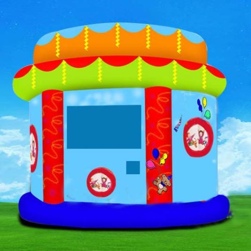 Mini Bouncy, Color : Reb, Blue