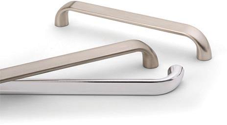 Sanvi - 1329 Cabinet Handle, Color : Steel Finish, CP Finish