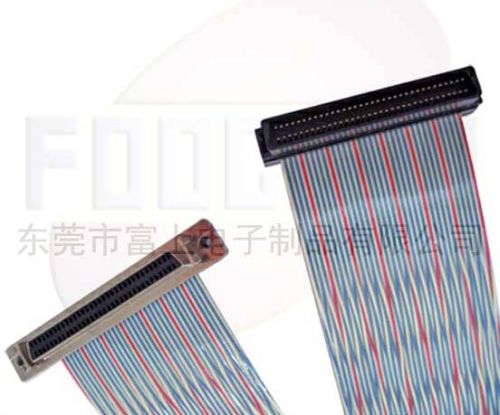 Scsi Flat Cable Db 68p M To Db 68p F