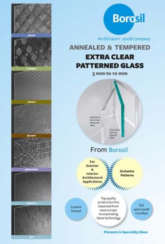 Clear Patterned Glass