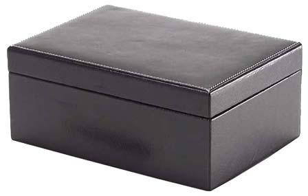 Leather Square Boxes