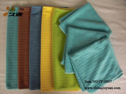 Microfiber Weft Knitted Chess Towel