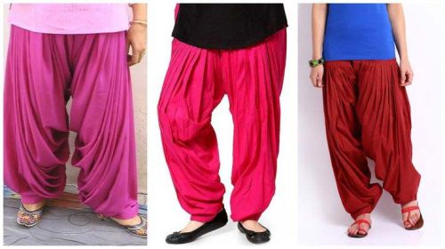 Plain Cotton Patiala Salwar, Technics : Machine Made