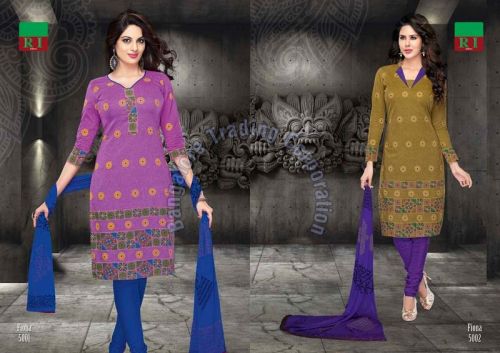 Fiona Cotton Dress Material