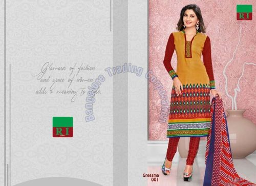 Greeshma Cotton Dress Material