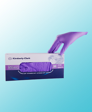 SAFESKIN PURPLE NITRILE GLOVES