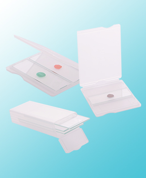 Rectangle PLASTIC SLIDE MAILER, For Lab, Feature : Eco Friendly, Fine Finishing