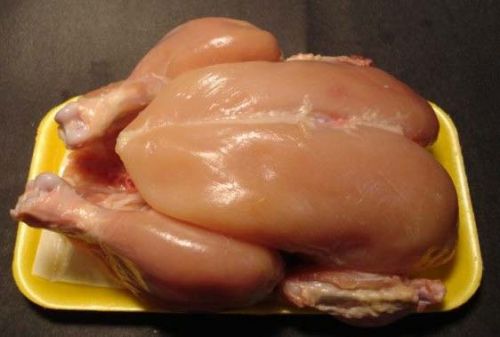 Frozen Whole Chicken Without Skin
