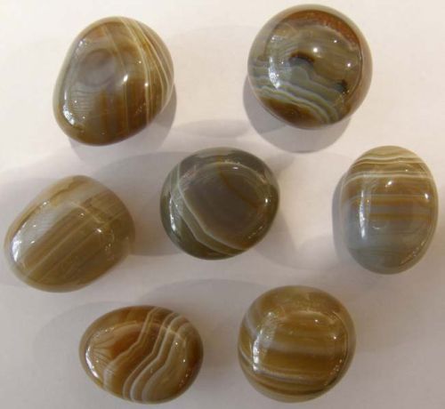 AGATE TUMBLE STONE/PEBBLE