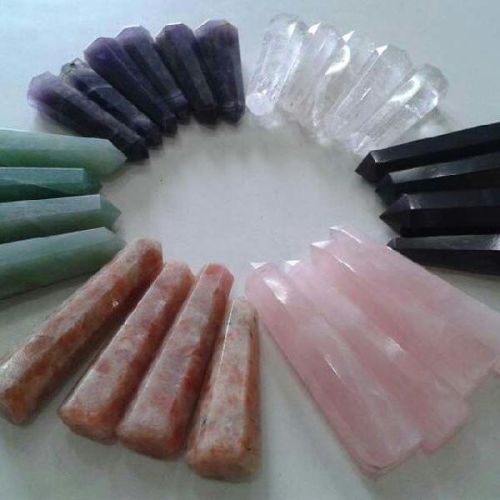 Semiprecious Stone Jumbo Pencil, Packaging Type : Bulk