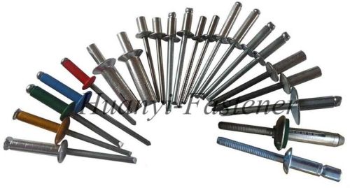 Aluminum Blind Rivet 2.4mm-6.4mm, Length : 6.4mm-35mm