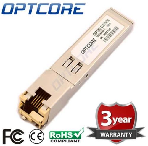 1000BASE-T 100m RJ45 Connector Copper SFP Module