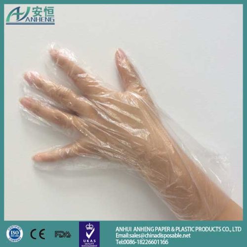 Anheng Factory Disposable Glove Pe Glove Plastic Glove
