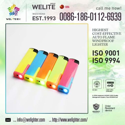 Plastic FV30 Magic Lighter, Brand Name : WELITE for Cigarette
