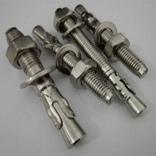304 Stainless Steel Wedge Anchor, Packaging Type : white