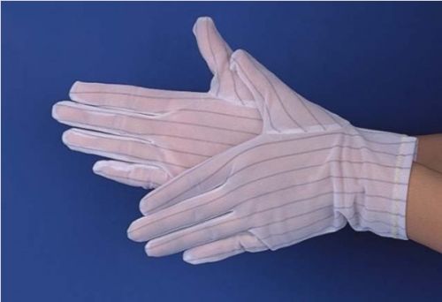 10mm Antistatic Gloves, Packaging Type : White