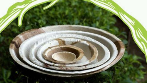 Round Areca Leaf Plates