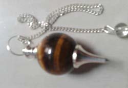 Tiger Eye Ball Pendulum