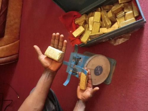 Raw Gold Bars, Density : GOLD BARS/GOLD NUGGETS