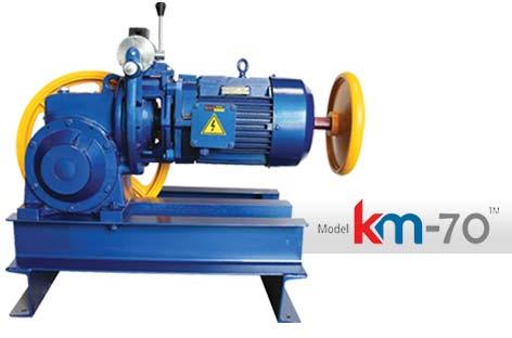 Electric Elevator Traction Machine (KM-70), For Commercial, Industrial, Residential, Voltage : 220V