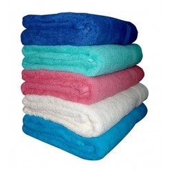 Cotton Soft Bath Towels, For Bathroom, Pattern : Plain, Printed