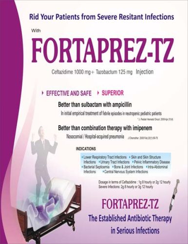 Ceftazidime Tazobactam Injection
