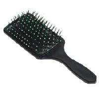 Remonde Plastic Black Flat Hair Brush