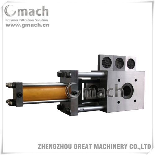 Single Plate Four Working Station Extruder Hydraulic Screen Changer