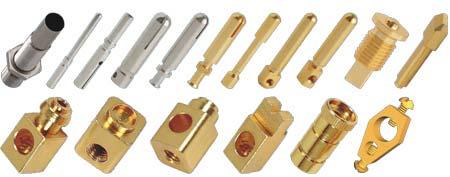Polished Brass Electrical Parts, Size : Customize