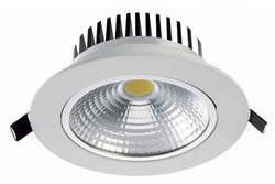 Round Aluminum LED COB Lights, Voltage : 110V