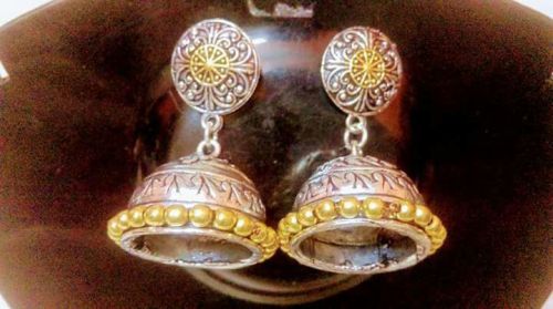 Silver Plated Jhumki