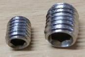 Round Stainless Steel SS Grub Screws, For Fittings Use, Length : 6-10