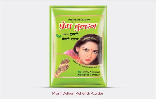 Natural henna powder Form : Powder