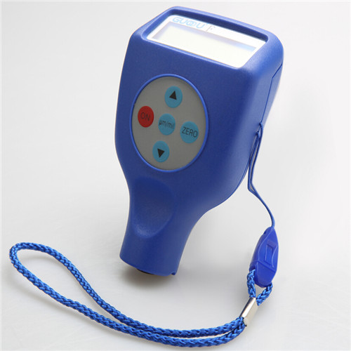 Plastic coating thickness gauge
