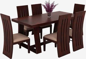 Quality Furniture Wooden Dining Table Set