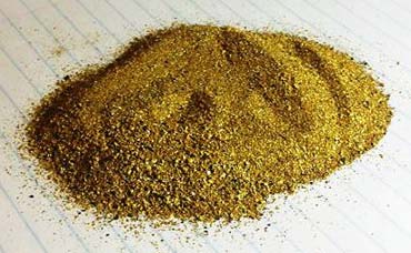 Gold dust, Steel Grade : 22 Carats, 23 Carats, 24 Carats