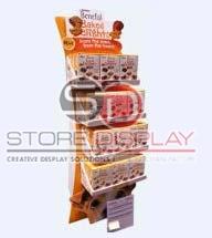 Biscuit Cardboard Display Stand