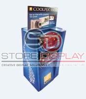 Nikon Camera Corrugated Cardboard Display Stand