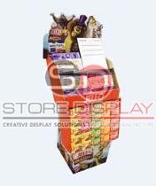 Retail 4 Color POP Display Stand